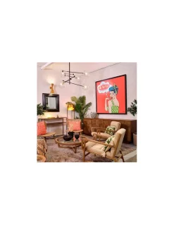 Aparador madera envejecida y cobre | Crisal Decoración