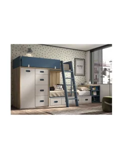 Block Dormitorio Juvenil F212 | Glicerio Chaves