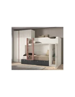 Block Dormitorio Juvenil F215 | Glicerio Chaves