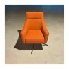 Butaca giratoria Calvin naranja | Lebom
