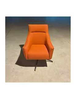 Butaca giratoria Calvin naranja | Lebom