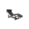 Chaiselongue Le Corbusier negra