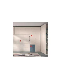 Composición Dormitorio Juvenil F259 | Glicerio Chaves