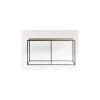 Consola roble y metal | Crisal Decoración