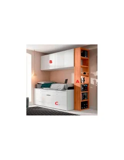 Dormitorio Juvenil Adapt 26 | Lan Mobel