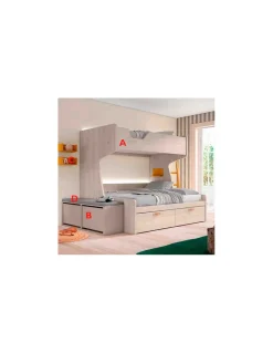 Dormitorio Juvenil Adapt 53 | Lan Mobel