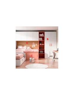 Dormitorio Juvenil Adapt 29 | Lan Mobel