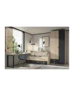 Dormitorio Juvenil Compacto F013 | Glicerio Chaves