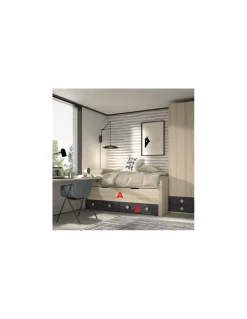 Dormitorio Juvenil Compacto F013 | Glicerio Chaves