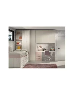 Dormitorio Juvenil Compacto F002 | Glicerio Chaves