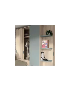 Dormitorio Juvenil Compacto F017 | Glicerio Chaves