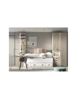 Dormitorio Juvenil Compacto F004 | Glicerio Chaves