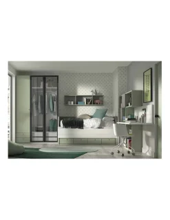 Dormitorio Juvenil Compacto F003 | Glicerio Chaves