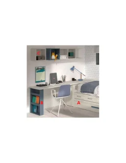 Dormitorio Juvenil Compacto F023 | Glicerio Chaves