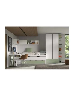 Dormitorio Juvenil Compacto F006 | Glicerio Chaves