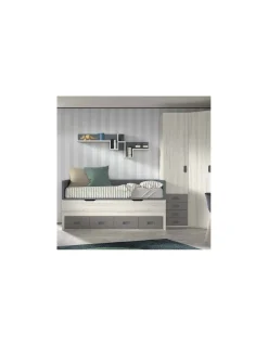 Dormitorio Juvenil Compacto F001 | Glicerio Chaves