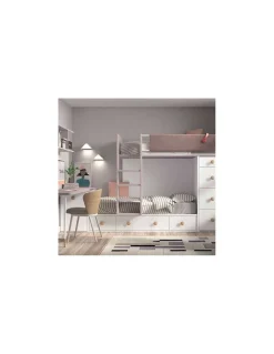 Dormitorio Juvenil con Litera F211 | Glicerio Chaves
