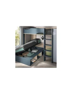 Dormitorio Juvenil con Litera F208 | Glicerio Chaves