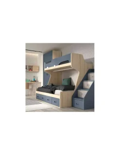 Dormitorio Juvenil con Litera F210 | Glicerio Chaves