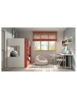 Dormitorio Juvenil con Litera F202 | Glicerio Chaves