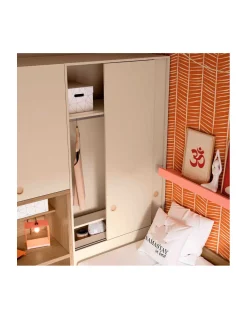 Dormitorio juvenil Delulu 09 | Muebles Ros