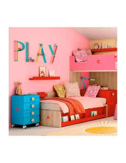 Dormitorio juvenil Delulu 44 | Muebles Ros