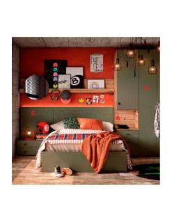 Dormitorio juvenil Delulu 39 | Muebles Ros