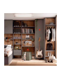 Dormitorio juvenil Delulu 33 | Muebles Ros