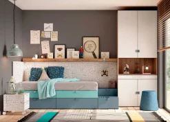 Dormitorio juvenil Delulu 32 | Muebles Ros