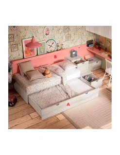 Dormitorio juvenil Delulu 30 | Muebles Ros