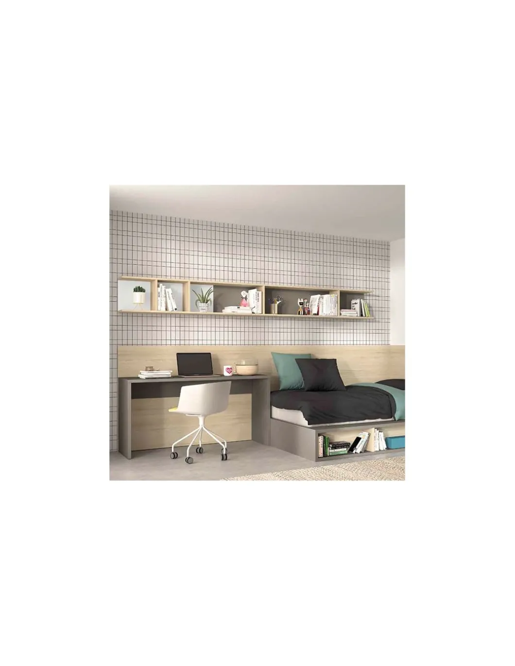 Dormitorio Juvenil F302 | Glicerio Chaves