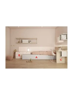 Dormitorio juvenil Tweed 1 | Tobisa