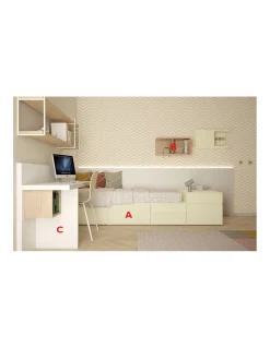 Dormitorio juvenil Tweed 3 | Tobisa