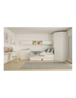 Dormitorio juvenil Tweed 8 | Tobisa