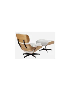 Eames Lounge Chair Blanca