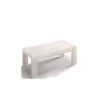 Mesa de centro Duo pata rectangular | Rimobel