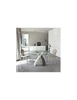 Mesa Eliseo glass | Tonin Casa