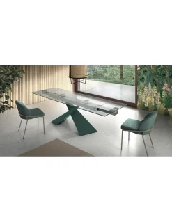 Mesa extensible Jasper Glass | Mobles Nacher