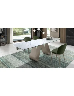 Mesa extensible Papallona Keramic | Mobles Nacher