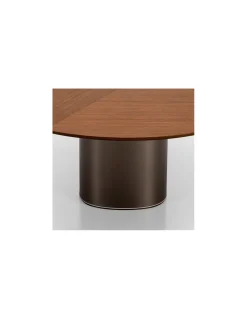 Mesa Holo Pillar madera | Kristalia
