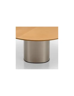 Mesa Holo Pillar madera | Kristalia