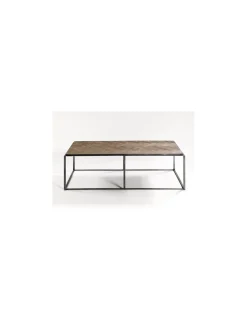 Mesa madera y metal | Crisal Decoración