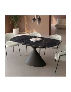 Mesa ovalada extensible Rin