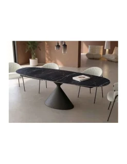 Mesa ovalada extensible Rin