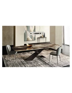Mesa Tyron CrystalArt | Cattelan Italia