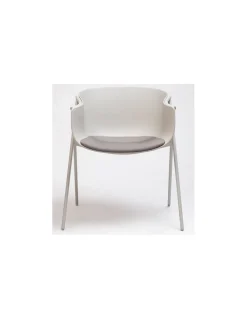 Silla Bai asiento tapizado | Ondarreta