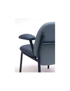 Sillón Lana Acero respaldo bajo brazos | Ondarreta