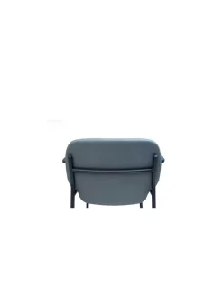 Sillón Lana Acero respaldo bajo brazos | Ondarreta