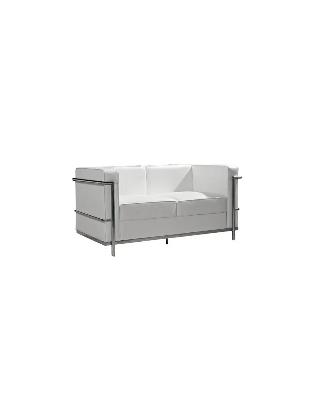 Sofá Le Corbusier 2/PL blanco