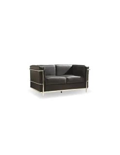 Sofá Le Corbusier 2/PL negro